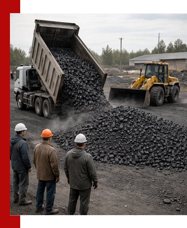 Доставка угля антрацита в Ростове с самосвалами и погрузкой