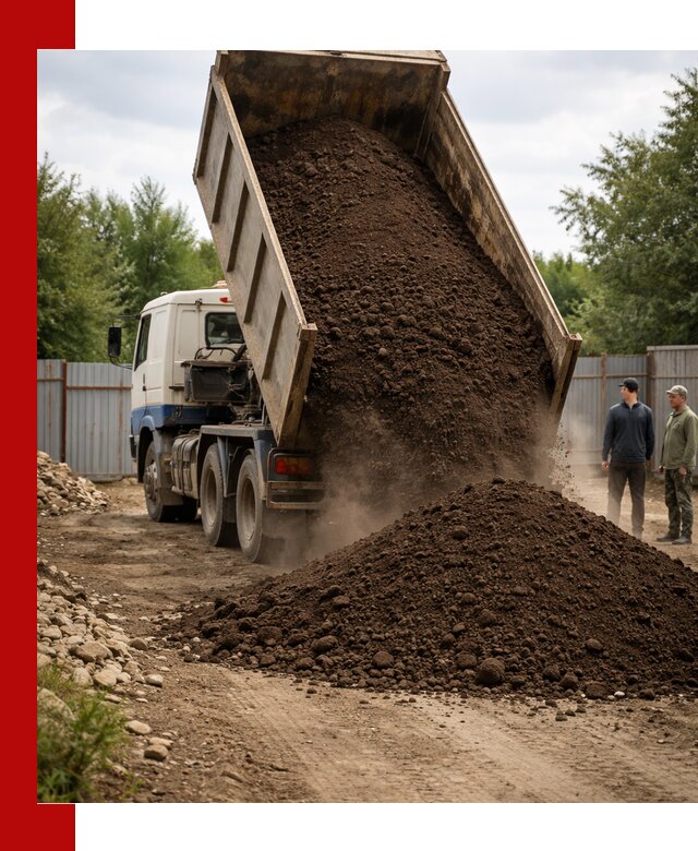 Доставка самосвалом 10 кубов в Ростове быстро и надёжно