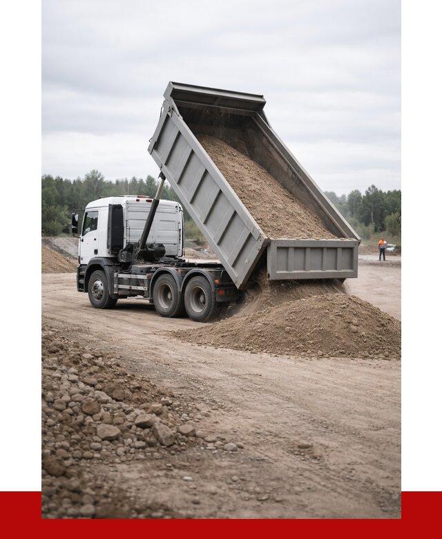 Доставка самосвалом 15 кубов в Ростове от 6671 руб. | ПРОНЕРУДРсв