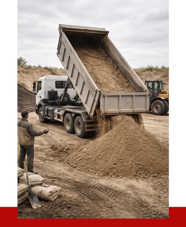 Доставка самосвалом 20 кубов в Ростове от 7697 р. | ПРОНЕРУДРсв