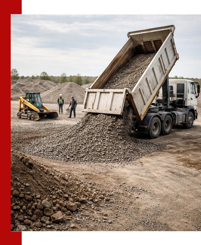 Доставка самосвалом 25 м³ в Ростове быстро и надежно