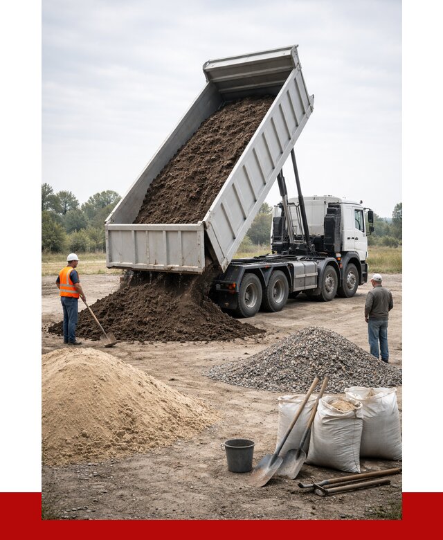 Доставка самосвалом 30 кубов в Ростове от 8724 р. | ПРОНЕРУДРсв