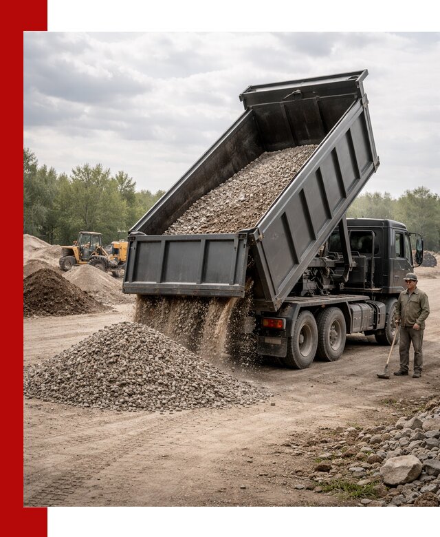 Доставка самосвалом 30 м3 по выгодным ценам в Ростове