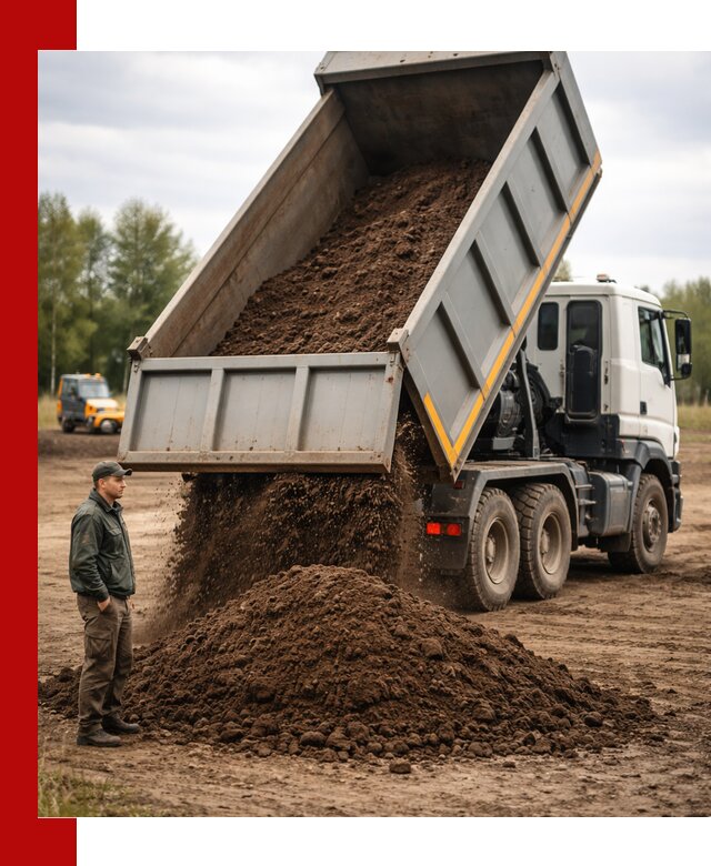 Аренда самосвала с водителем в Ростове для сыпучих грузов и навоза