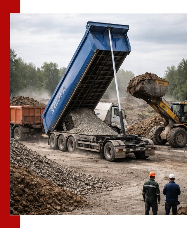 Аренда тонар 40 тонн в Ростове с доставкой материалов