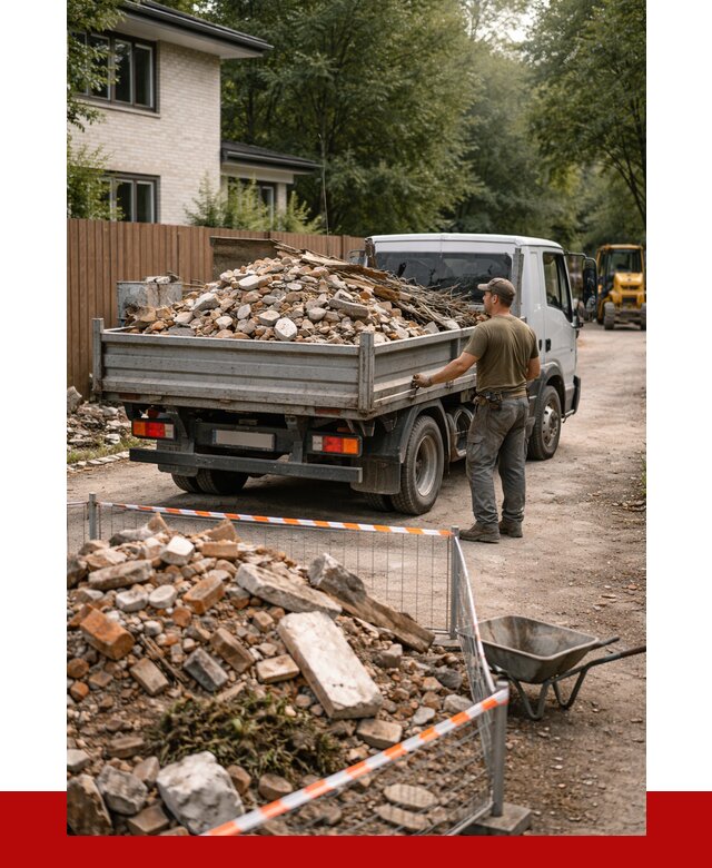 Вывоз строительного мусора с погрузкой в Ростове от 7697 р | ПРОНЕРУДРсв