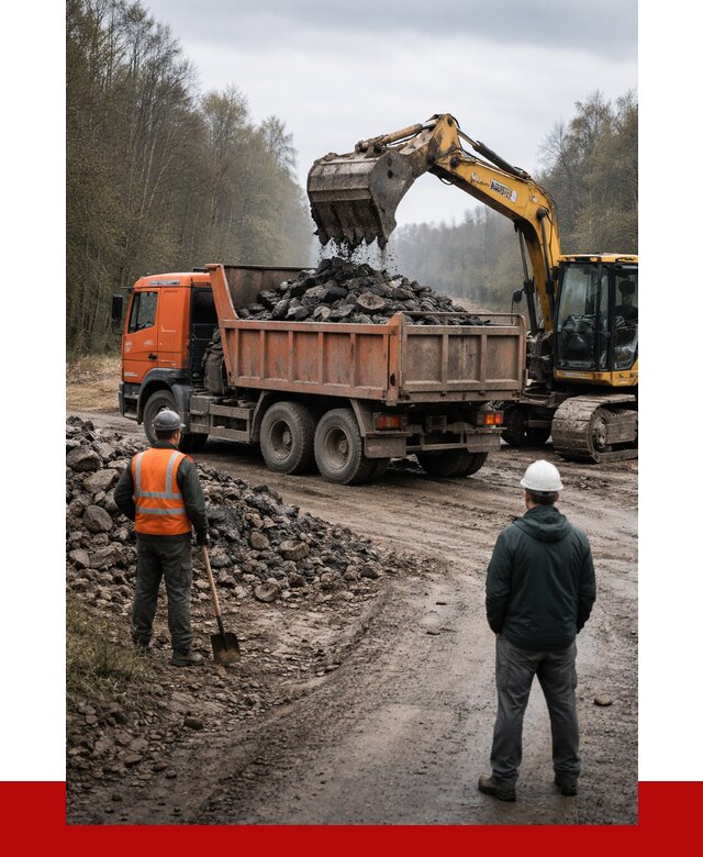 Вывоз асфальта в Ростове от 4618 р. самосвалом ПРОНЕРУДРсв