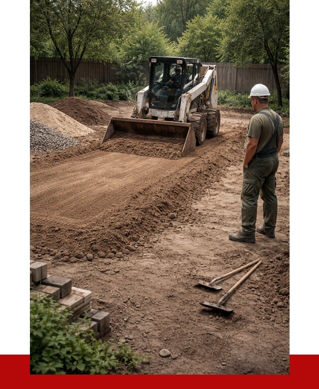 Выравнивание участка под ключ в Ростове от 3592 р. | ПРОНЕРУДРсв